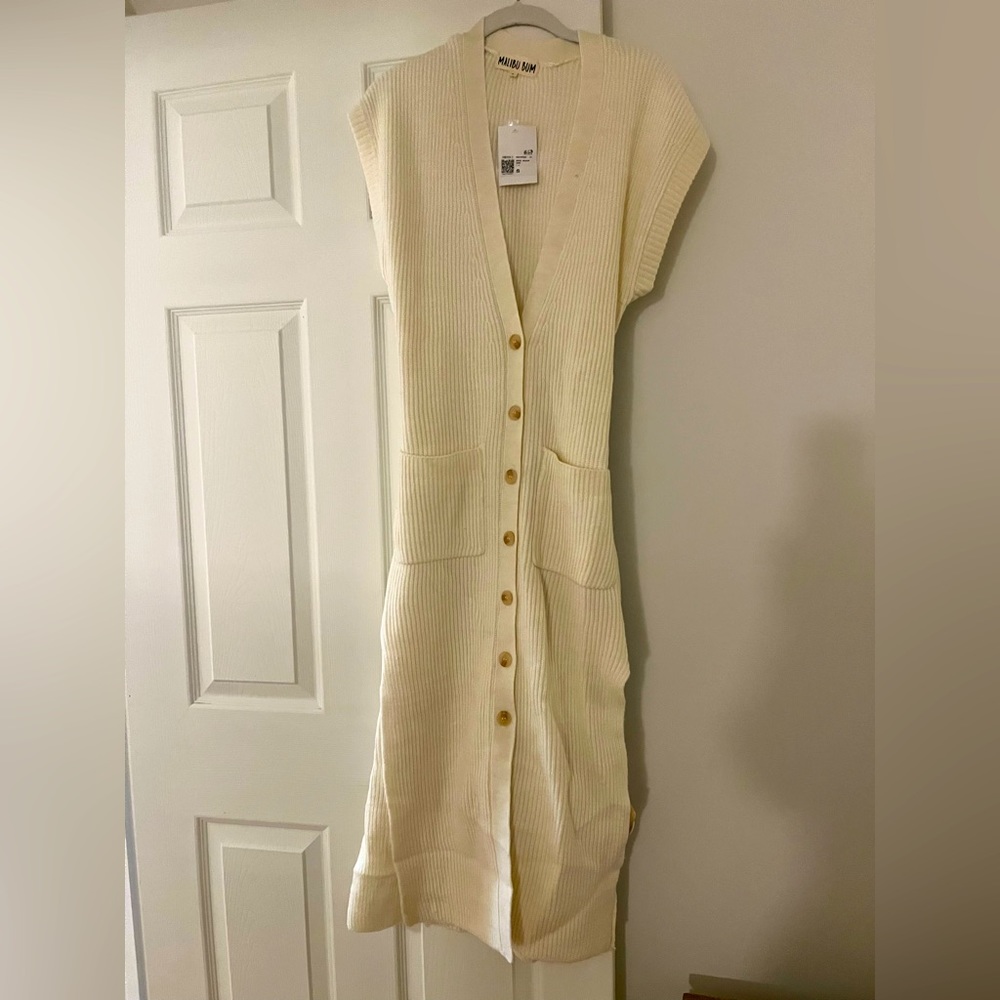 Brand new with tags sweater dress or vest